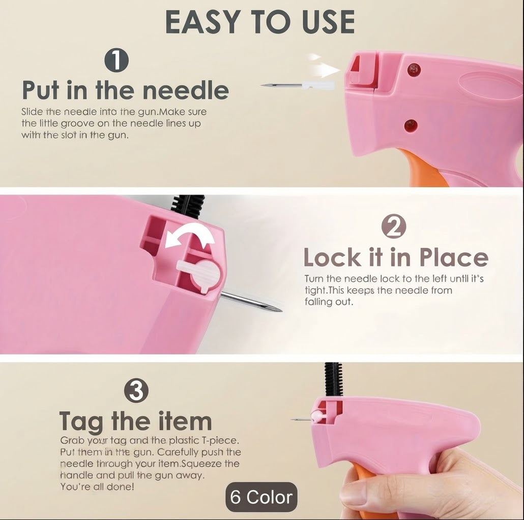 Stitchy Gun - Instant Clothing & Scarf Fastener