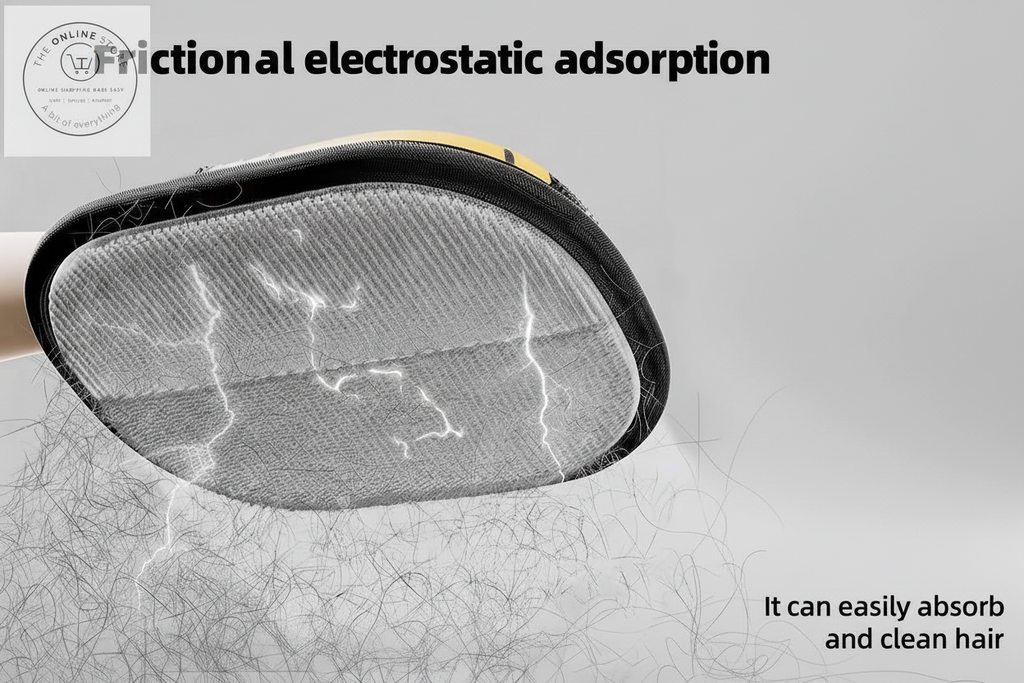 Frictional electrostatic adsorption