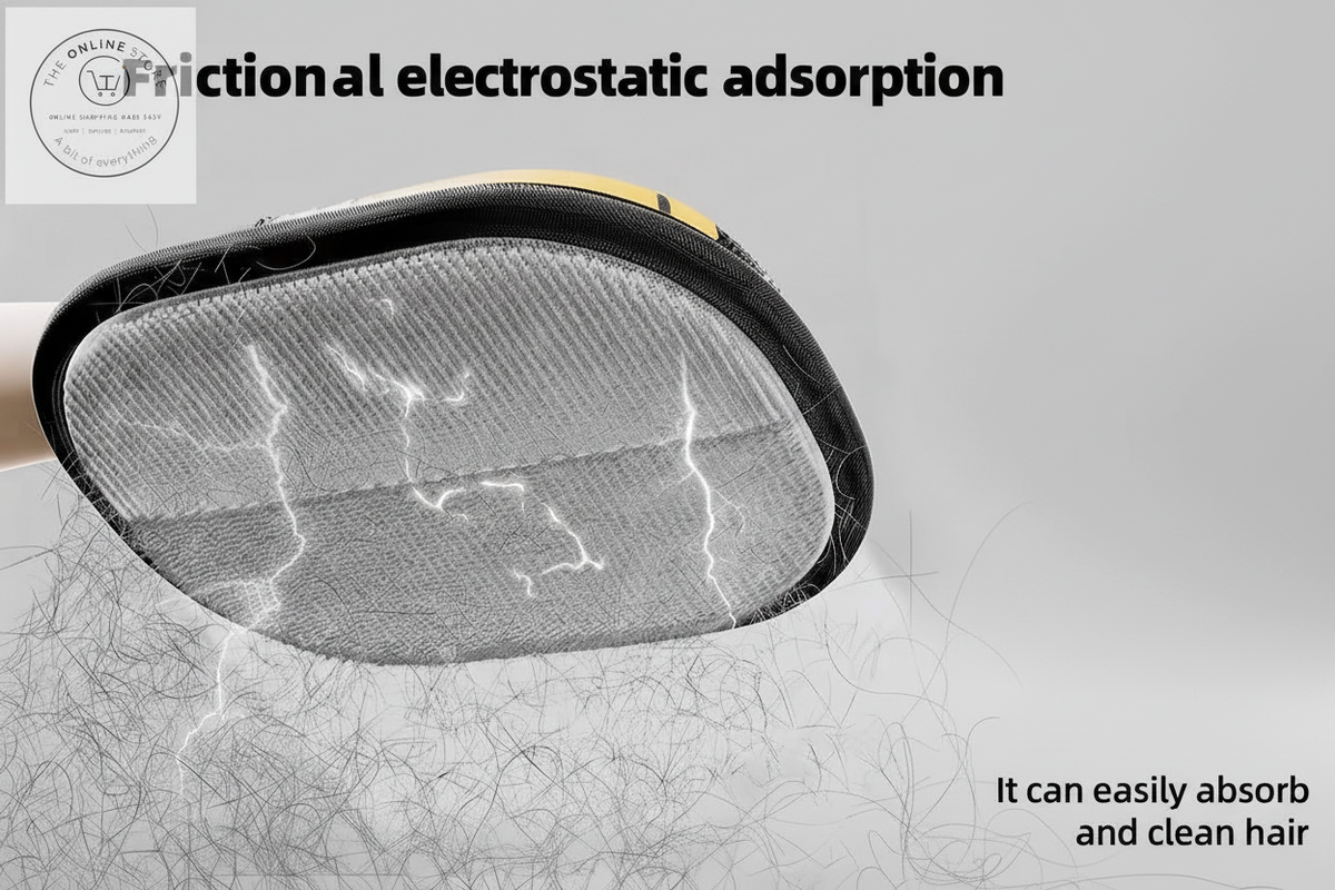 Frictional electrostatic adsorption